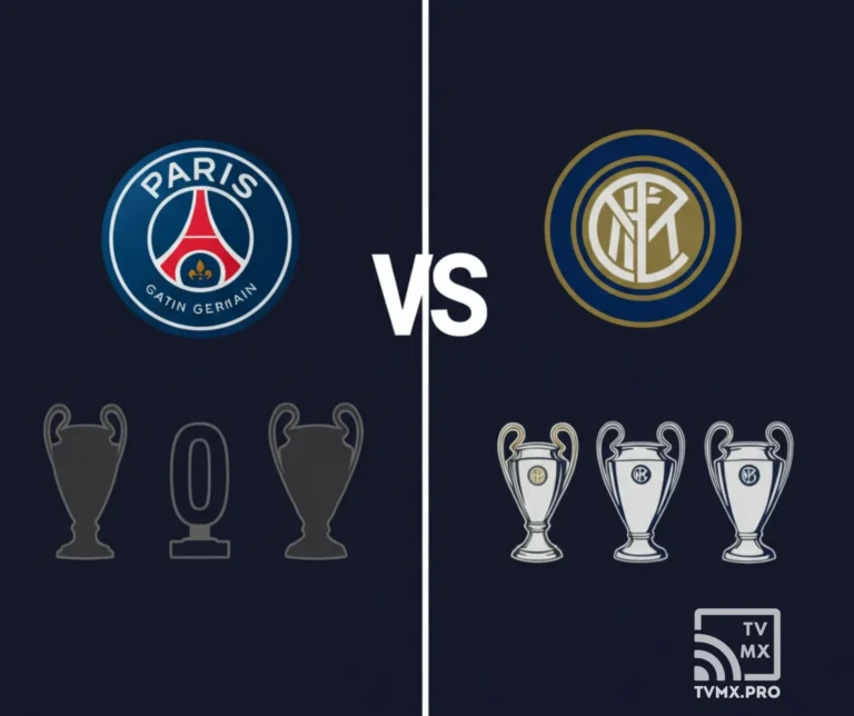 PSG vs Inter: ¿Quién Tiene Más Champions en la Final 2025?